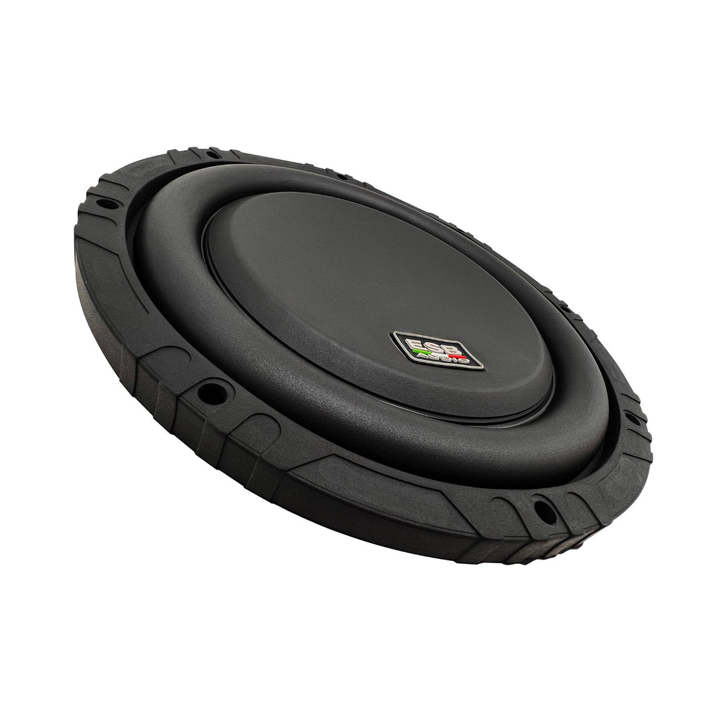 ESB 1.10SD4 Sub 10 Inch Car Subwoofer Mille Series 250w RMS 4 + 4 Ohm Pair