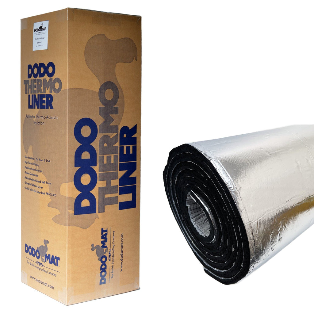Dodo Thermo Liner Pro 15mm SE Foam Camper Van Insulation 5m Roll Sound Proofing