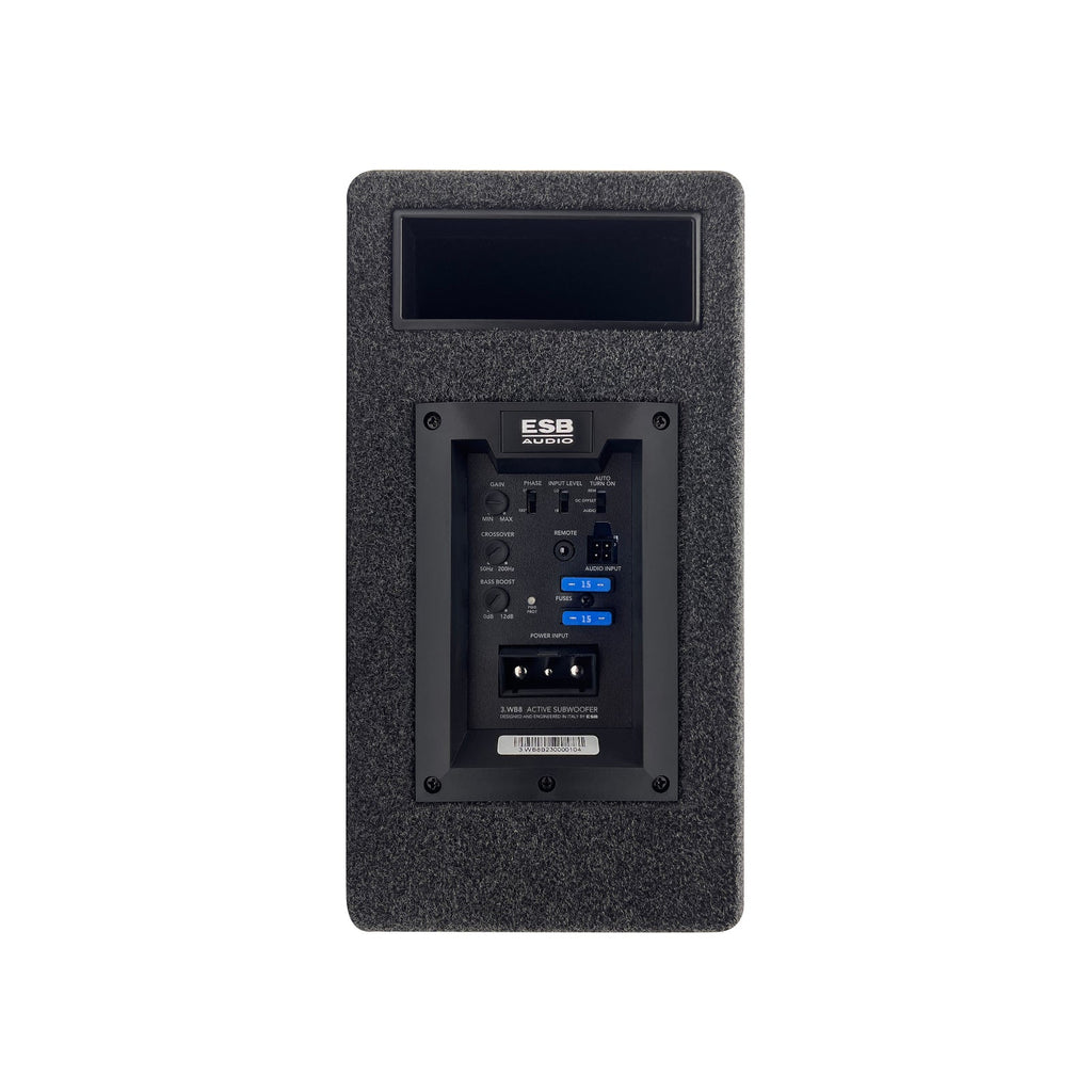 ESB 3.WB8 Tremila Series 8 Inch Active Ported Subwoofer Enclosure 300w RMS