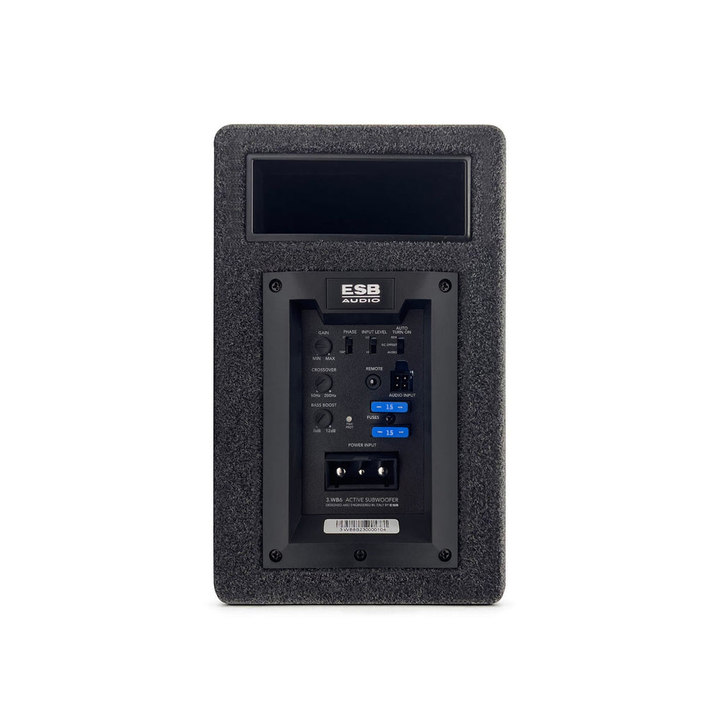 ESB 3.WB6 Tremila Series 6.5 Inch Active Ported Subwoofer Enclosure 250w RMS