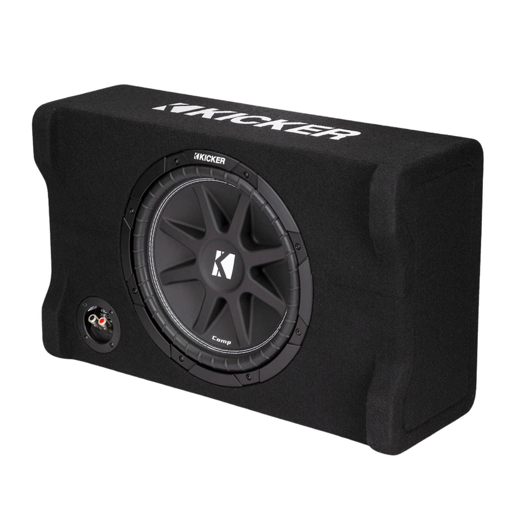 Kicker 48CDF124 12 Inch Sub Comp Down Firing Subwoofer Enclosure 150w RMS