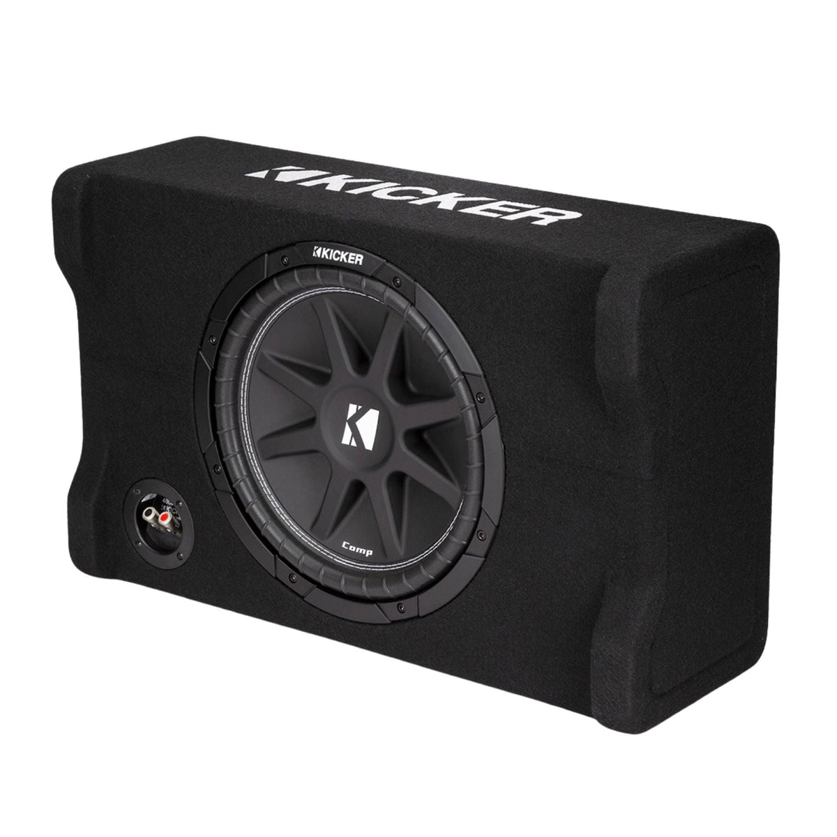 Kicker 48CDF124 12 Inch Sub Comp Down Firing Subwoofer Enclosure 150w RMS