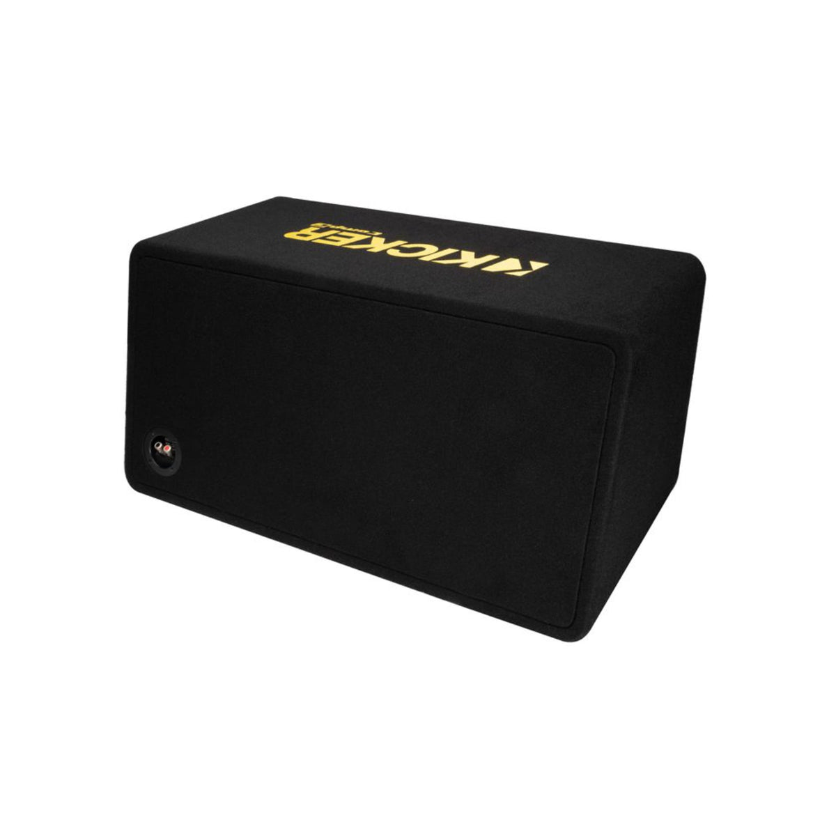 Kicker 50DCWC122 Dual 12 Inch CompC Ported Loaded Subwoofer Enclosure 600w 2ohm