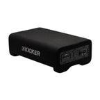 Kicker 53PL7TDF10 10 Inch Sub Powered Down Firing Subwoofer Enclosure 500w RMS