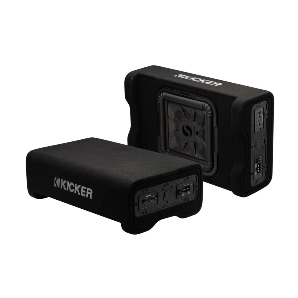Kicker 53PL7TDF12 12 Inch Sub Powered Down Firing Subwoofer Enclosure 600w RMS
