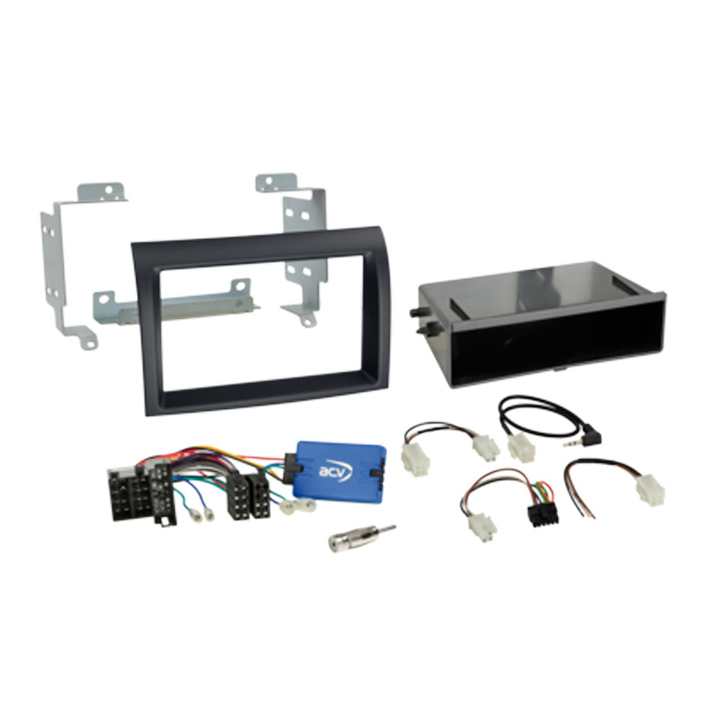 ACV 611094-29-1 Peugeot Boxer Single / Double Din Black Fascia Fitting Kit