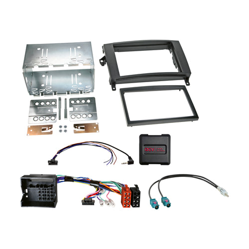 ACV 621190-18-1 Mercedes A, B Class, Sprinter, Vito, Viano Double Din Car Stereo Fascia Fitting Kit