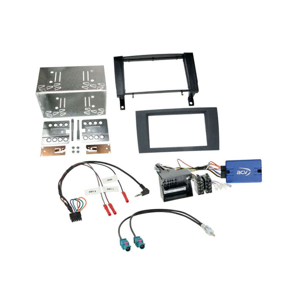 ACV 621190-24-1 / KMB07 - Mercedes SLK R171 2004 - 2011 Double Din Car Stereo Fitting Kit