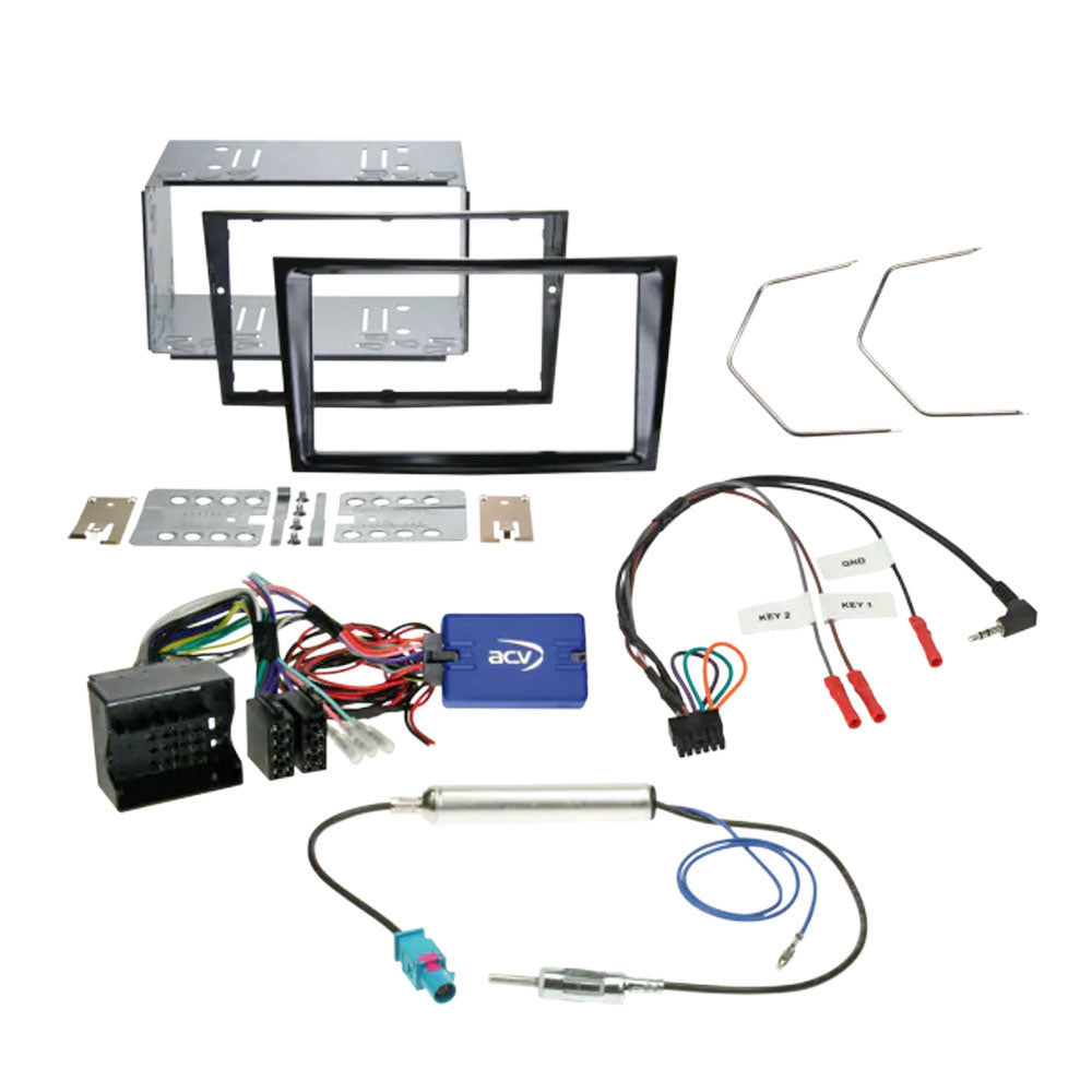 ACV 621230-24-3 Vauxhall Corsa D 2008 - 2014 (Piano Black) Double Din Fitting Kit