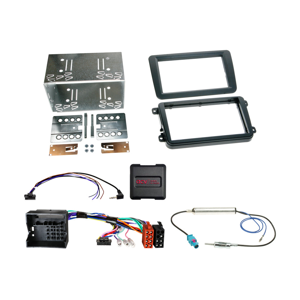 ACV 621320-10-1 Volkswagen Complete Double Din Car Stereo Fitting Kit
