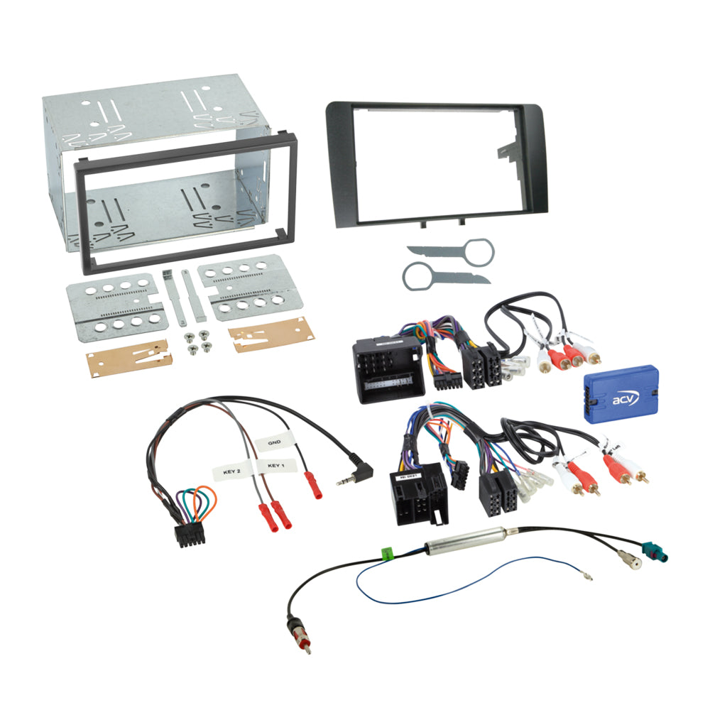 ACV 621320-14-1 Audi A3 8P (2003-2012) Double DIN Car Stereo Upgrade Fitting Kit
