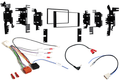 Nissan Juke (2010-2014) Double Din Fitting Kit (RESISTIVE PROGRAMMABLE)