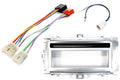 Toyota Yaris (2012-2020) Single DIN Car Stereo Upgrade Fitting Kit (SILVER)