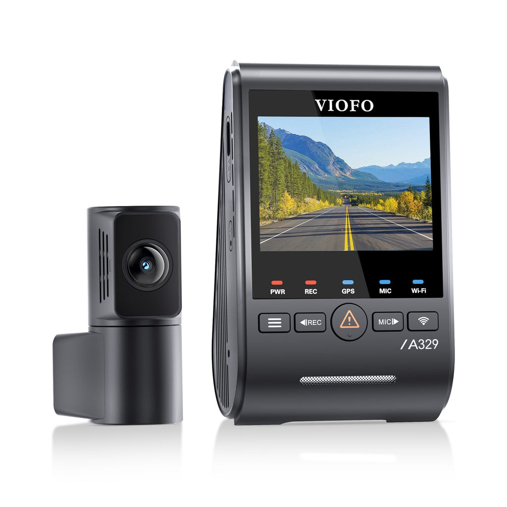 Viofo A329S 2CH Dash Cam 4K Front 2K Rear Starvis 2 GPS WIFI HDR Dual Camera