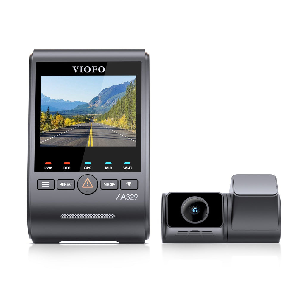Viofo A329S 2CH Dash Cam 4K Front 2K Rear Starvis 2 GPS WIFI HDR Dual Camera