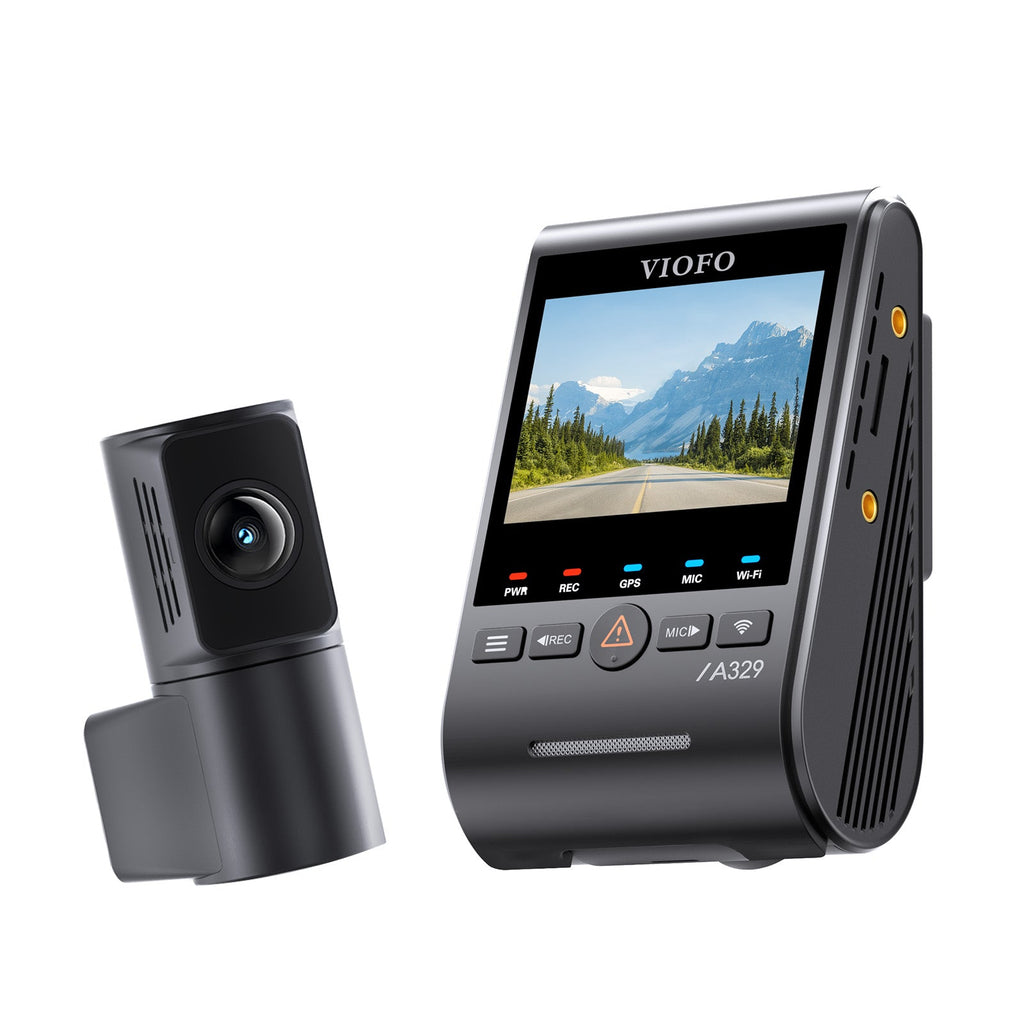 Viofo A329S 2CH Dash Cam 4K Front 2K Rear Starvis 2 GPS WIFI HDR Dual Camera