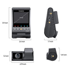Viofo A329S 2CH Dash Cam 4K Front 2K Rear Starvis 2 GPS WIFI HDR Dual Camera