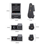 Viofo A329S 3CH Dash Cam 4K Front 2K Rear 2K Cabin Starvis 2 GPS WIFI HDR Camera