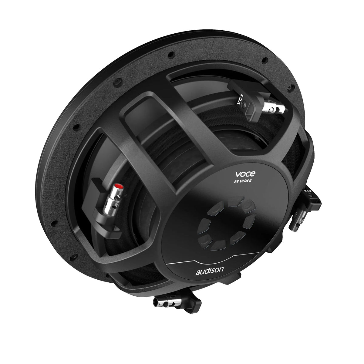 Audison Voce II AV 10 D4 II Subwoofer Dual 4ohm 10 Inch Sub 550w RMS with Grill