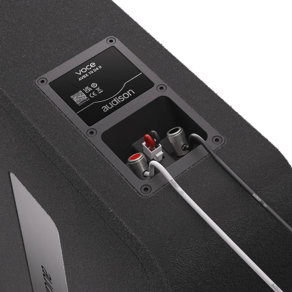 Audison Voce II AVBX 10 D4 II Subwoofer Enclosure 10" Passive Sub Box 550w RMS