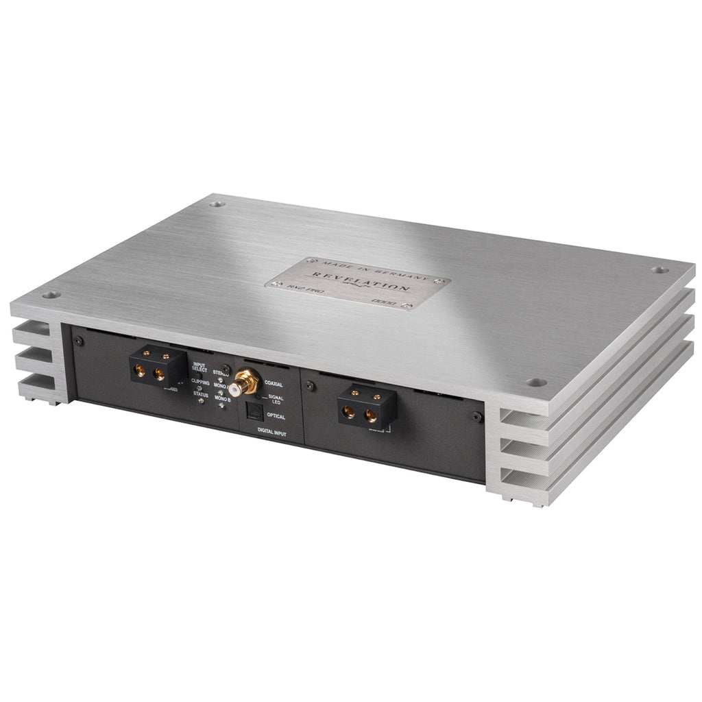 Brax Revelation RX2 PRO Amp High-End 2 Channel Digital Input Amplifier Silver