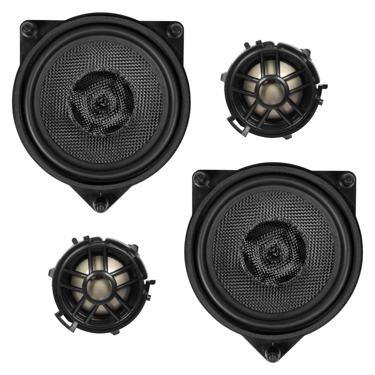 Musway CSM4.2C 4 Inch 2 Way Mercedes Component Speakers C GLC E Class 60w RMS