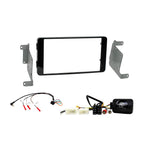 Connects 2 CTKMT12 Mitsubishi L200 Triton 2015-2021 Double DIN Installation Kit