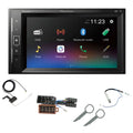 VW Golf, Lupo, Passat Pioneer DAB Digital Radio 6.2" Screen Bluetooth Stereo Upgrade Pack