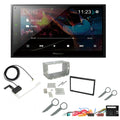 VW Polo 9N3 2005-2009 Pioneer 6.8" Screen Bluetooth WebLink USB DAB Radio Upgrade Kit
