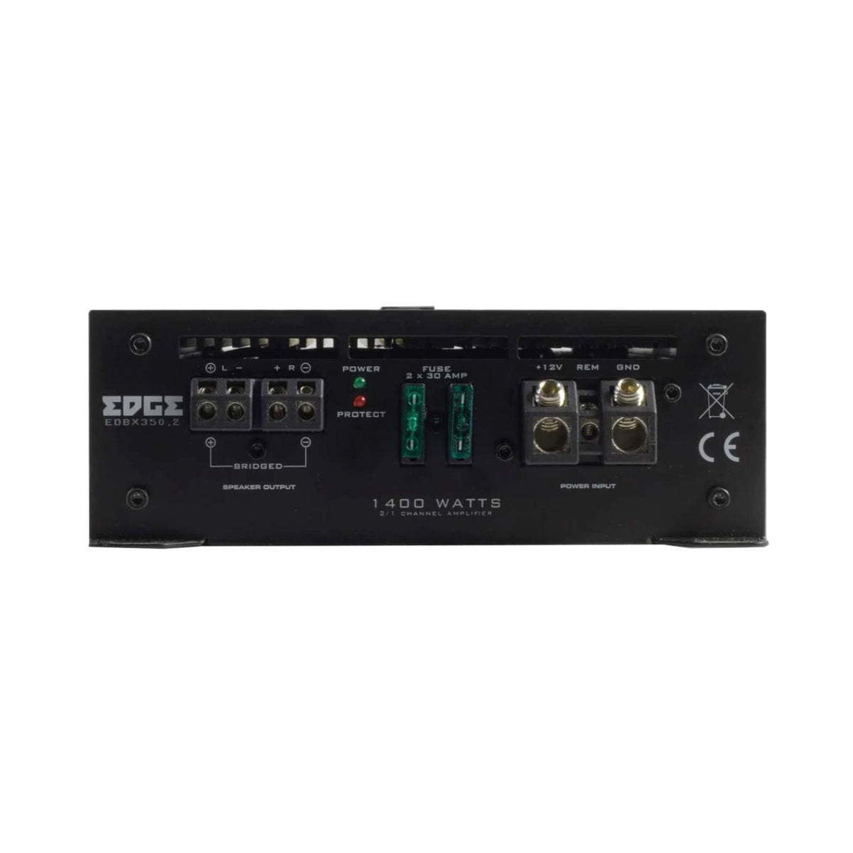 Edge DBX Series EDBX350.2-E1 Amp Class AB 2 Channel Amplifier 700w RMS