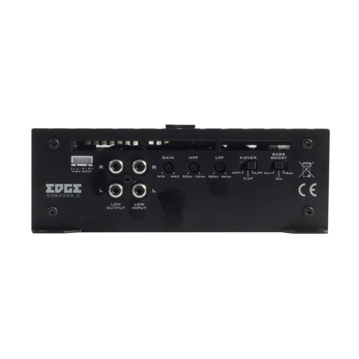 Edge DBX Series EDBX350.2-E1 Amp Class AB 2 Channel Amplifier 700w RMS
