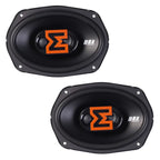 Edge DBX Series EDBX69-E1 3 Way Coaxial Speakers 6x9 Inch 150w RMS Pair