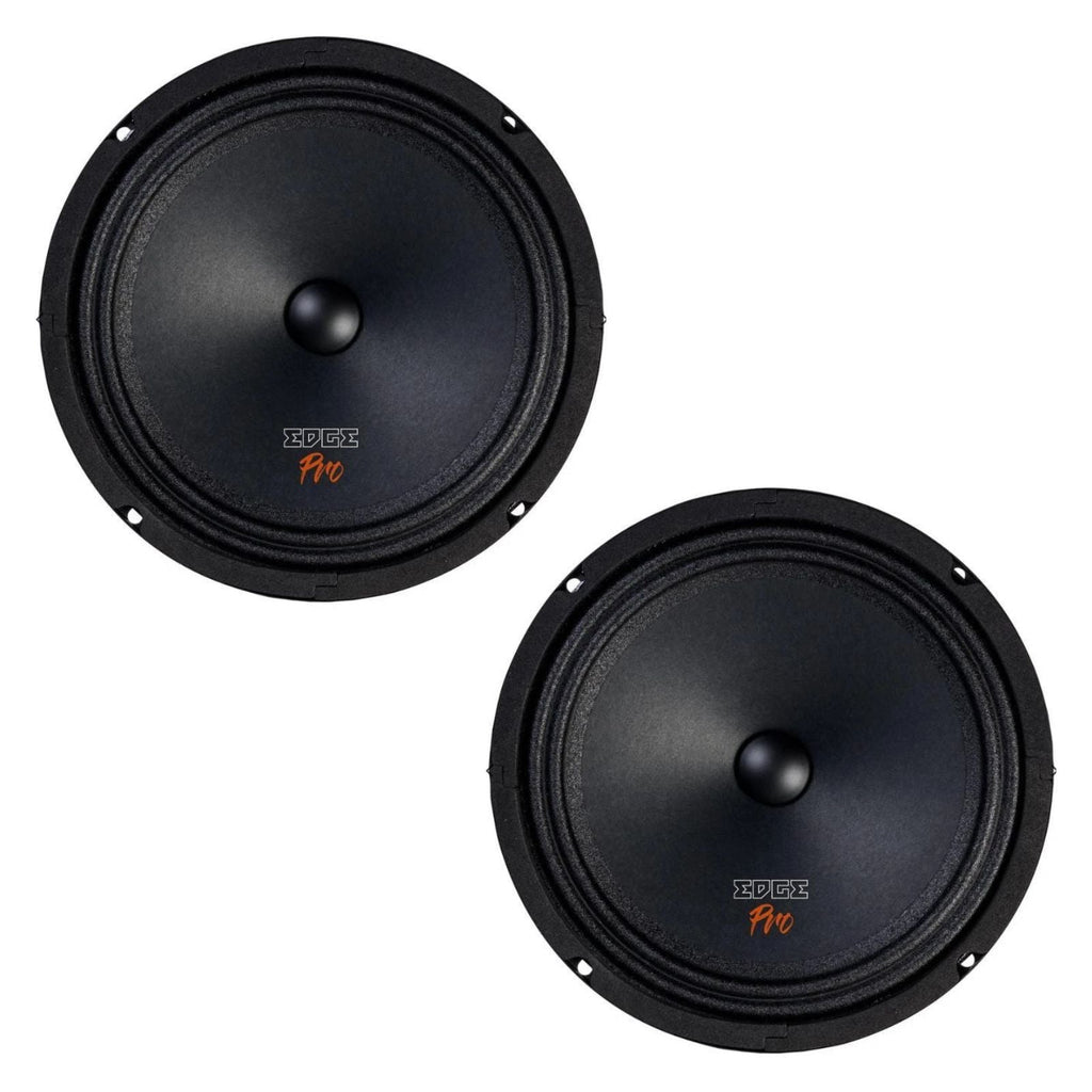 Edge DBX Series EDBXPRO8N-E9 Pro Audio Midrange Speakers 8 Inch 110w RMS Pair