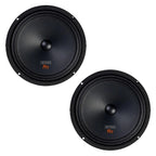 Edge DBX Series EDBXPRO8N-E9 Pro Audio Midrange Speakers 8 Inch 110w RMS Pair