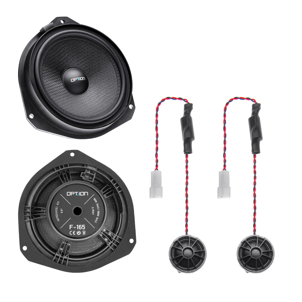 Option Audio Plug & Play Speakers for Fiat Ducato Citroen Jumper Peugeot Boxer 2