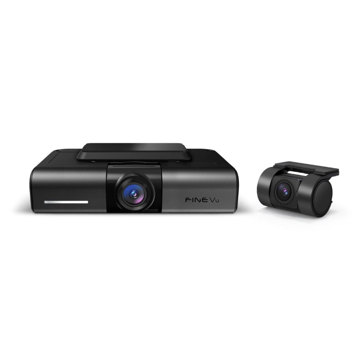 FineVu GX1100 2CH Dash Cam 2K QHD Front & QHD Rear Camera Includes 64GB Card