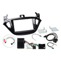 Vauxhall / Opel Double Din Stereo Fitting Kit (BT 3.0 Systems/ USB Retention) Piano Black