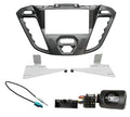 Ford Transit Custom 2012-2021 Pegasus Double Din Car Stereo Fascia Stalk Antenna Kit