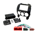 Mazda 2 2008 - 2014 Double Din Car Stereo Fascia ISO Wiring Fitting Kit