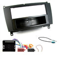 Mercedes CLK W209 2004 - 2009 Car Stereo Black Fascia, Wiring, Aerial Fitting Kit