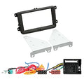 Double Din Stereo Fascia Fitting Kit fit VW GOLF MK5/MK6 PASSAT CADDY T5 T5.1