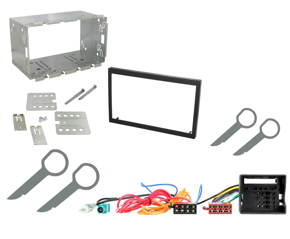 VW Polo 9N3 2005-2009 Double Din Wiring Antenna Removal Keys Fitting Kit