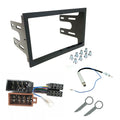 Volkswagen Golf MK IV Double Din Car Stereo Fascia, Wiring ISO, Antenna Fitting Kit