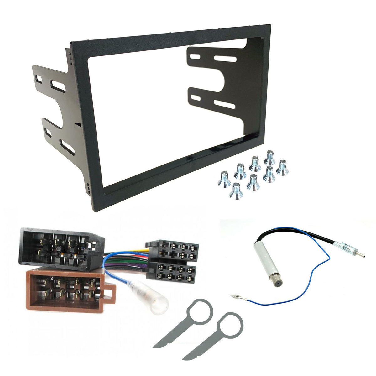 Volkswagen Golf, Lupo, Passat Double Din Car Stereo Fascia Fitting Kit