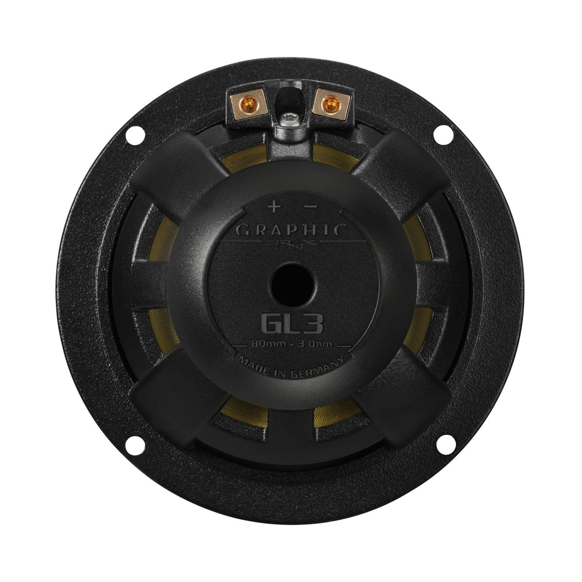 Brax Graphic GL3 MK2 3 Inch High End Midrange Car Speakers 100w RMS Pair