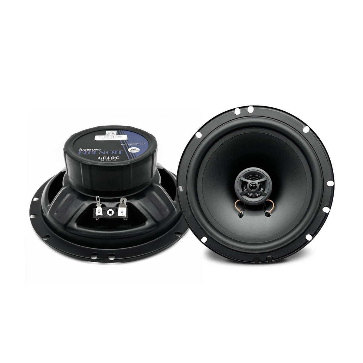 ESB HB1.6C 2 Way 6.5 Inch Coaxial Car Speaker Mylar Dome Tweeter 50w RMS Pair