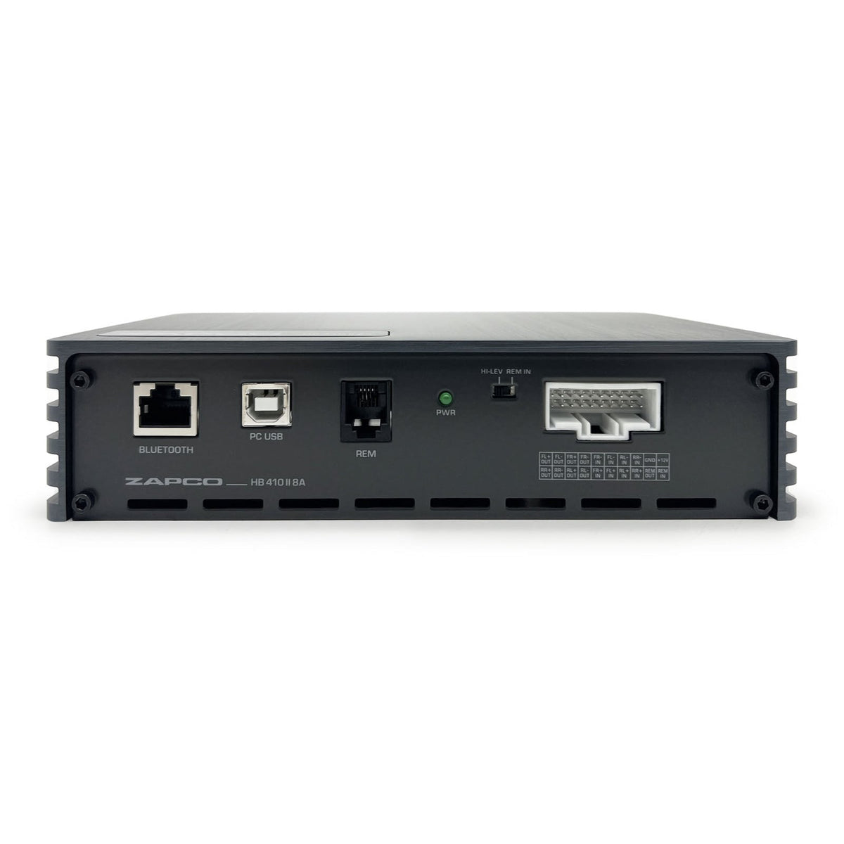 Zapco HB 410 II 8A DSP Amp 10 Channel DSP 8 Channel Class A/B Power Amplifier
