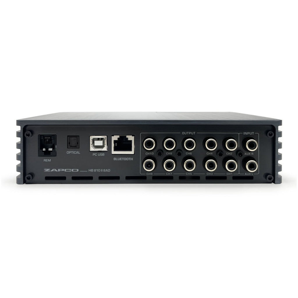 Zapco HB 810 II 8AD DSP Amp 10 Channel DSP 8 Channel Class A/B & D Amplifier