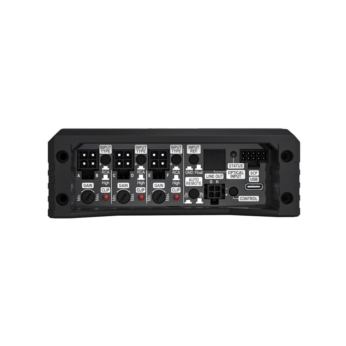 Helix Amplify 206 DSP 6 Channel Amplifier with 8 Channel Digital Sound Processor