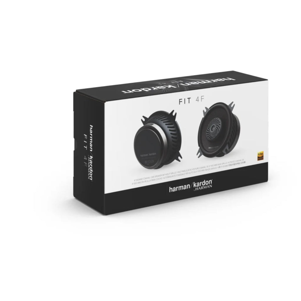 Harman Kardon FIT 4F Fit Series 4 Inch Hi-Res 2 Way Coaxial Speakers 30w RMS